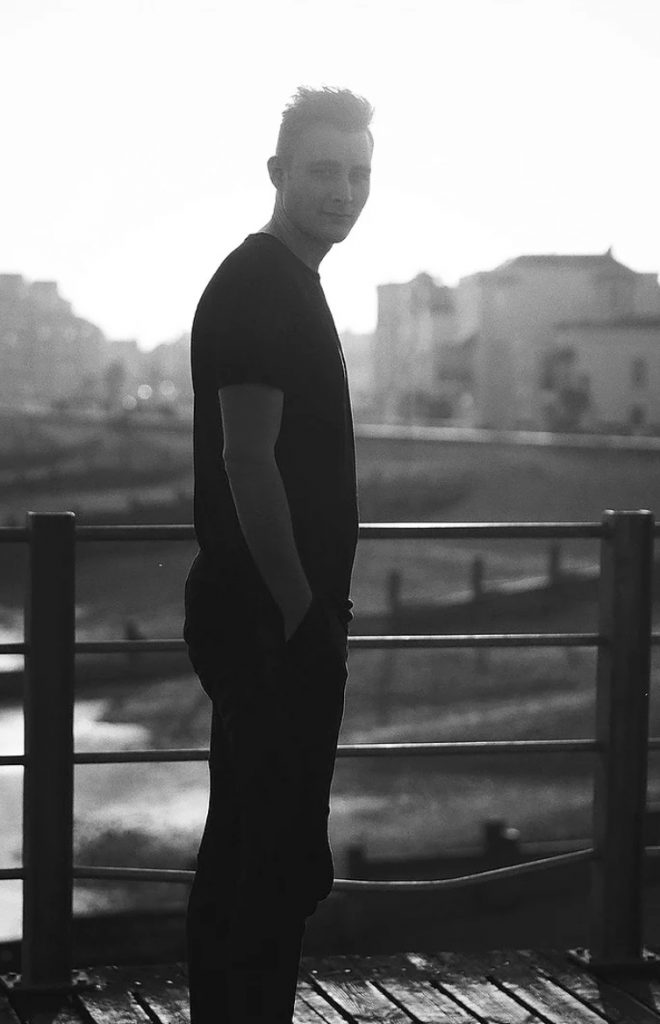 Black and White image of Zak